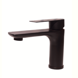 Matt Black Basin Faucet (Hot & Cold)