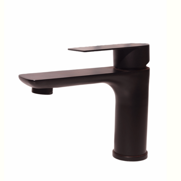 Matt Black Basin Faucet (Hot & Cold)